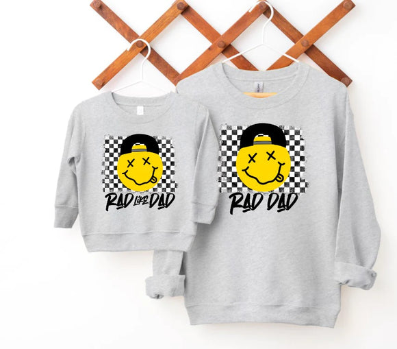 RAD LIKE DAD (TEE & CREW)
