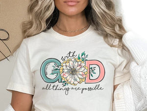 WITH GOD TEE